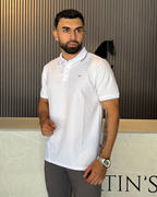 Polo Clásico para Hombre en Tela Piqué - Ref 1009 Blanco