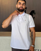 Polo Clásico para Hombre en Tela Piqué - Ref 1009 Blanco
