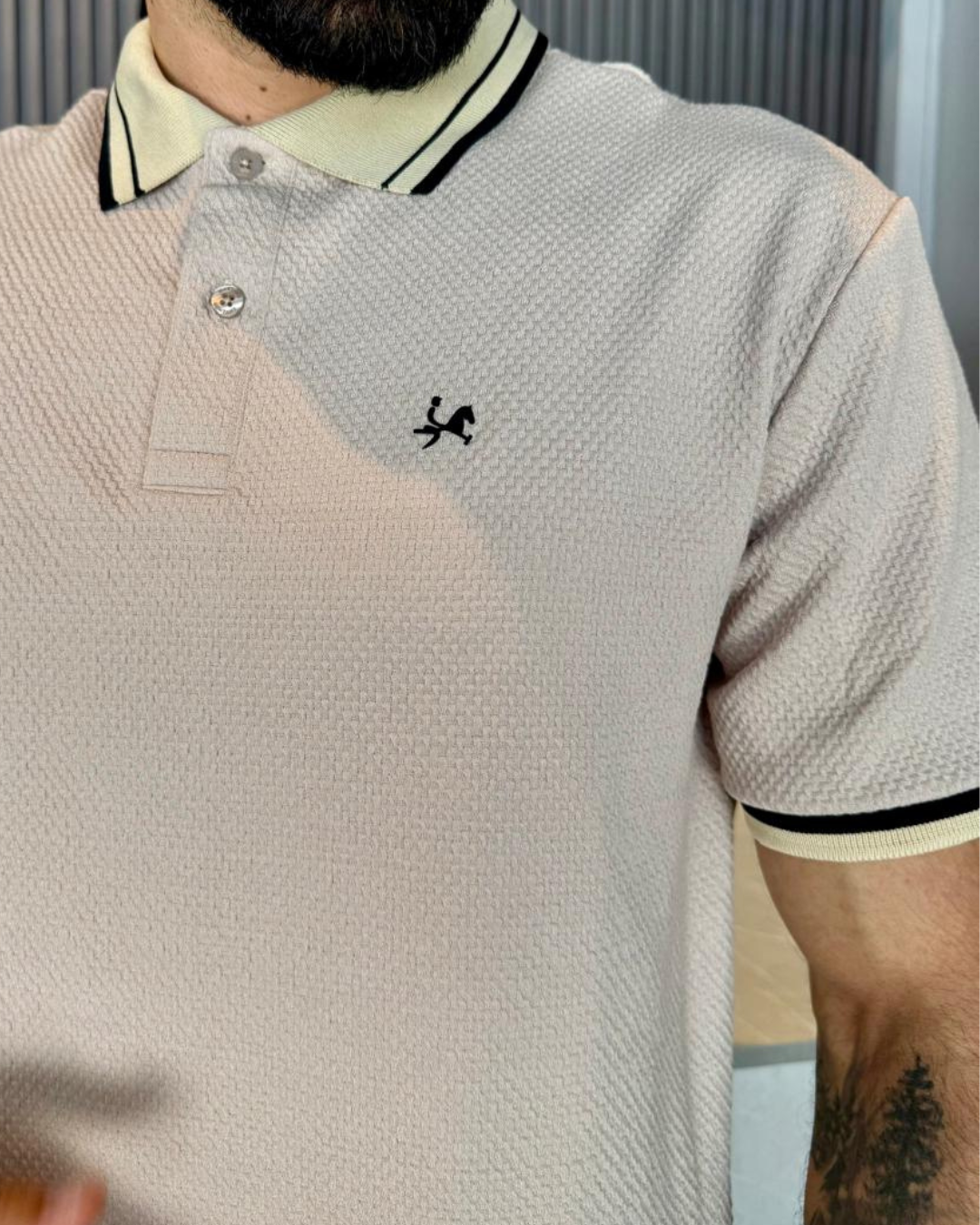 Camiseta polo para Hombre Estambul Ref 1035. Camel