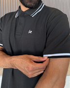 Camiseta polo para Hombre Estambul Ref 1035. Negro