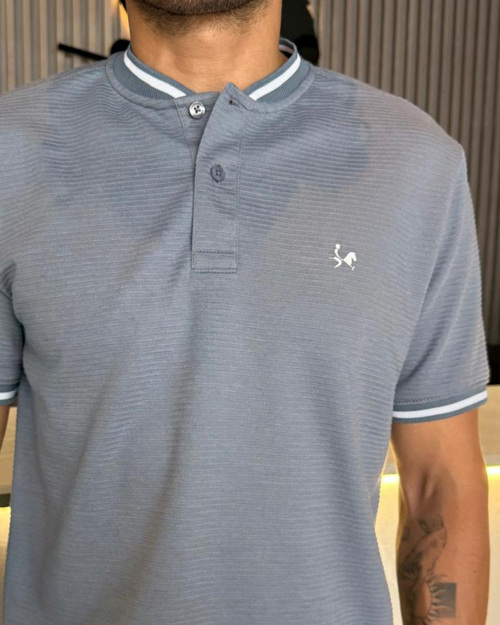 Camiseta polo para Hombre Florida Ref 1031. Gris