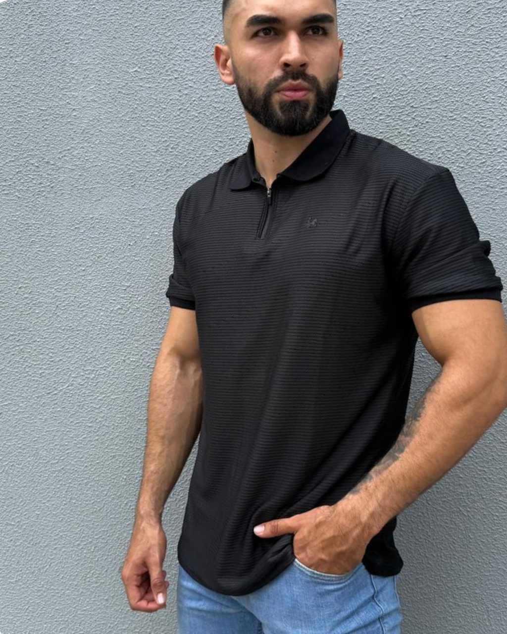 Camiseta Polo para Hombre Sidney Ref. - 1033 Negro