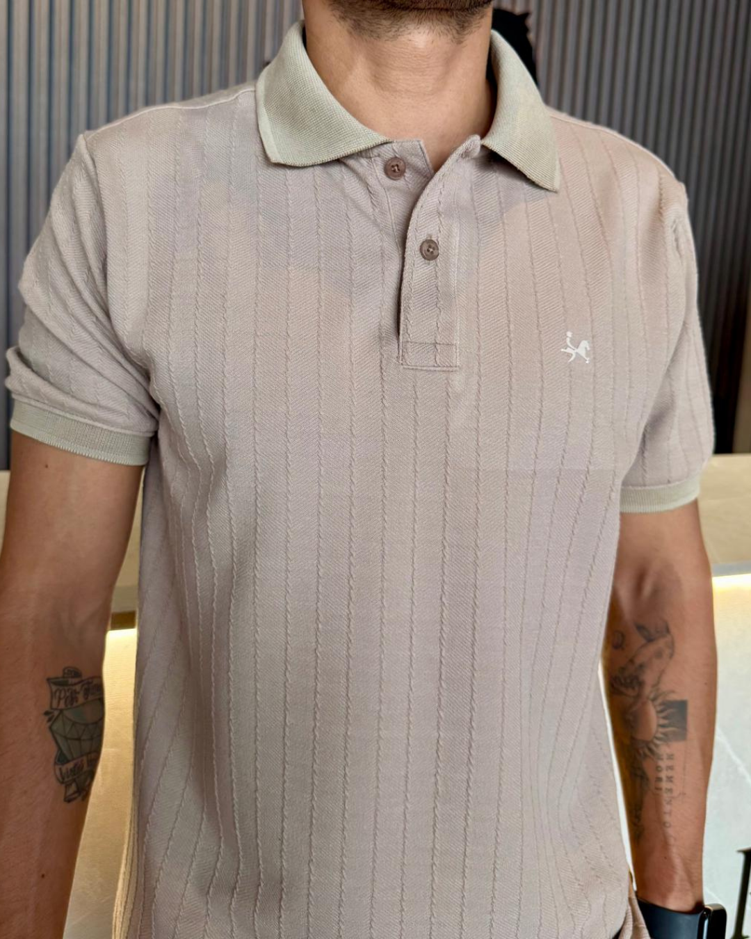 Camiseta polo para Hombre Venecia Ref. 1029 Arena