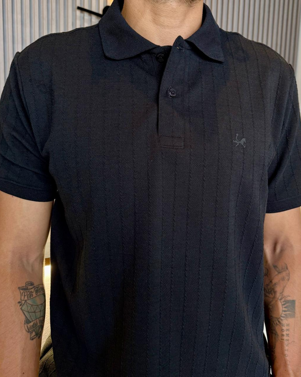 Camiseta polo para Hombre Venecia Ref. 1029 Negro