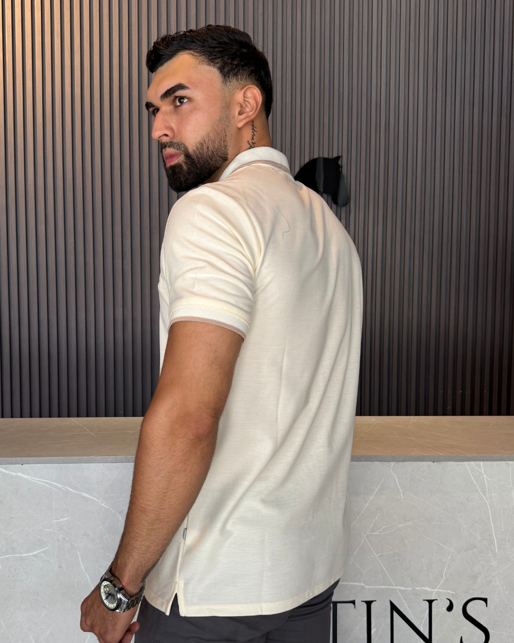 Camiseta Polo para Hombre- Praga Ref. 1019 Beige