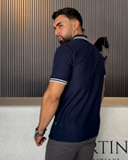 Camiseta Polo para Hombre- Taiwán Ref. 1013 Azul Oscuro