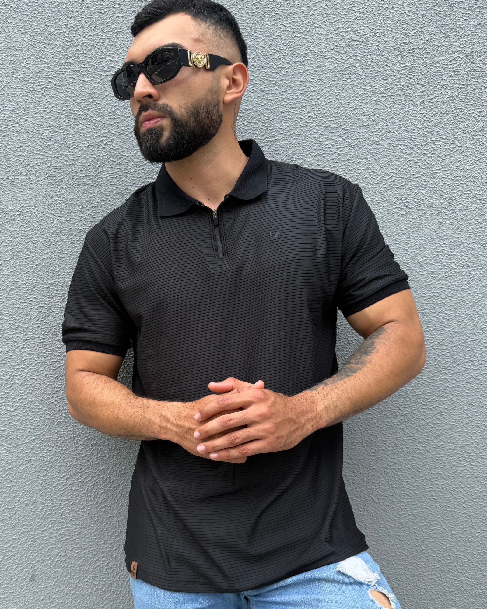 Camiseta Polo para Hombre Sidney Ref. - 1033 Negro