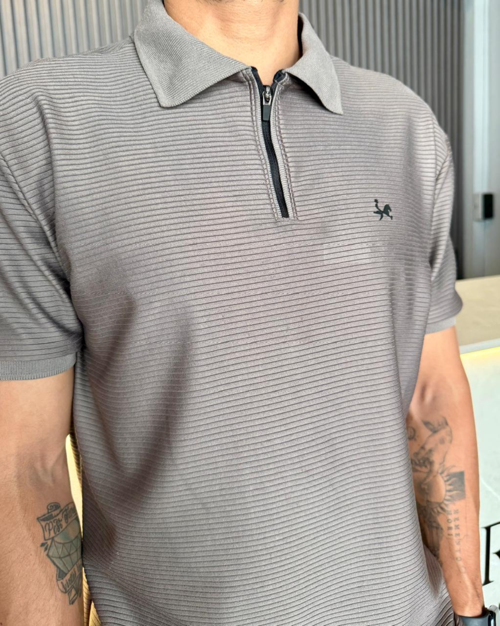 Camiseta Polo para Hombre Sidney Ref. - 1033 Gris