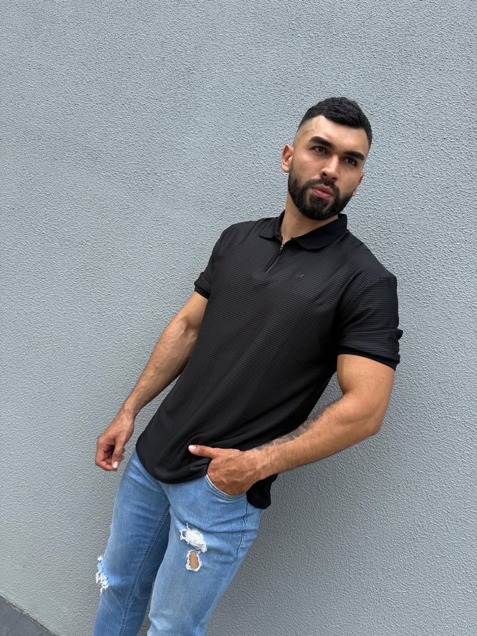 Camiseta Polo para Hombre Sidney Ref. - 1033 Negro