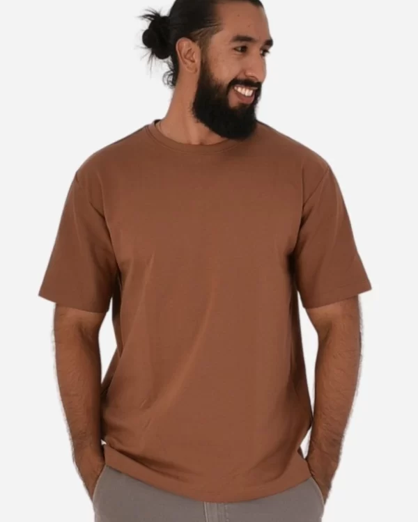 Camiseta Oversize en Tela de Alto Gramaje