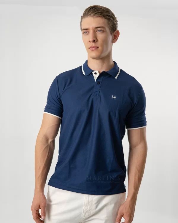 Polo Clásico para Hombre Ref. 1009 – Azul Oscuro